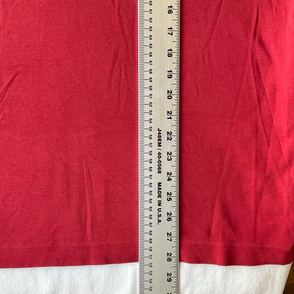 Land’s End Men’s Long Sleeve Polo Shirt Size XL (46-48) / Tall, Red - Picture 3 of 8